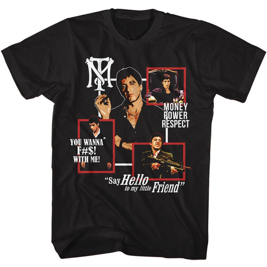 Scarface - Scarface Box Collage T-Shirt