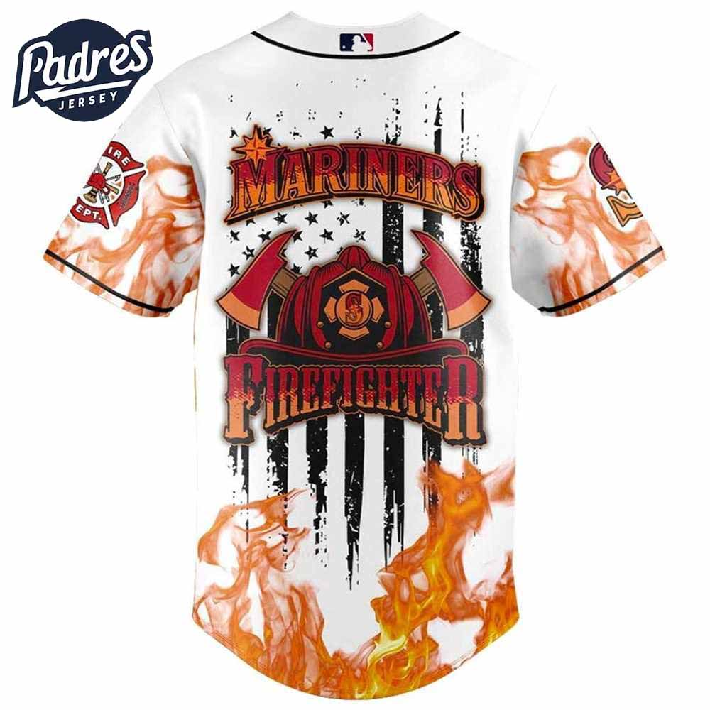 Seattle Mariners Firefighter Appreciation Day 2025 Baseball Jersey - Padres Jersey Oasis: Elevate Your Baseball Style Game