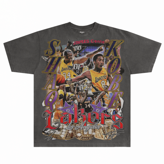Shaq & Kobe '00-02 Classic Tee Style002