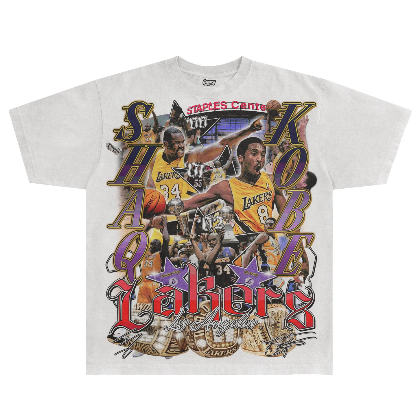 Shaq & Kobe '00-02 Classic Tee