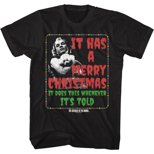Silence Of The Lambs It Has A Merry Christmas T-Shirt