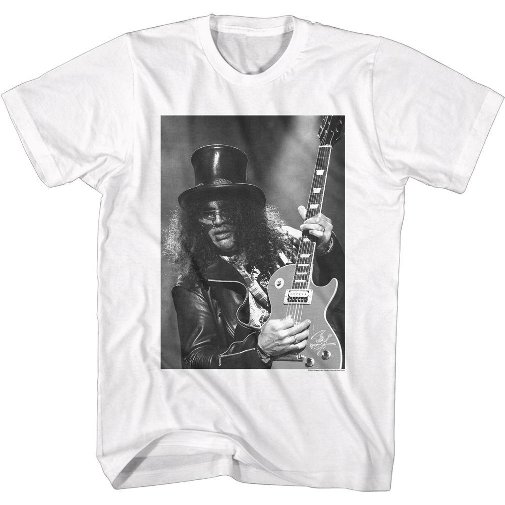Slash B&W Slash W/Guitar T-Shirt