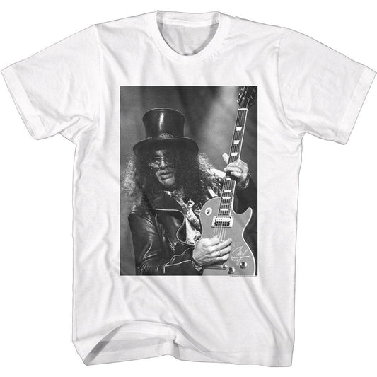 Slash B&W Slash W/Guitar T-Shirt