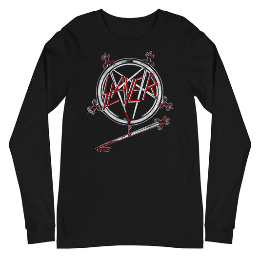 Slayer - Sword Logo Long Sleeve T-Shirt