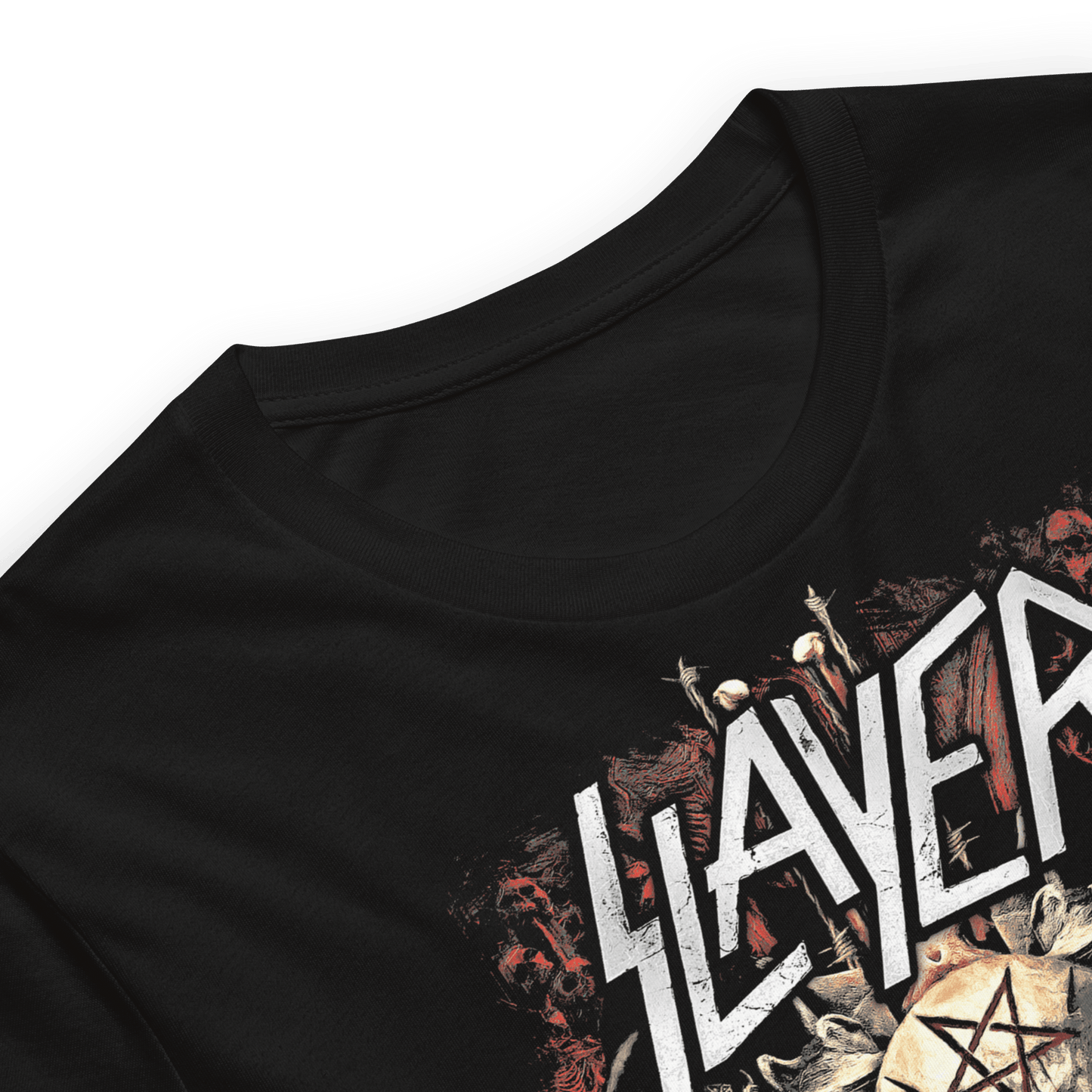 Slayer - Three Skulls Jumbo Print T-Shirt