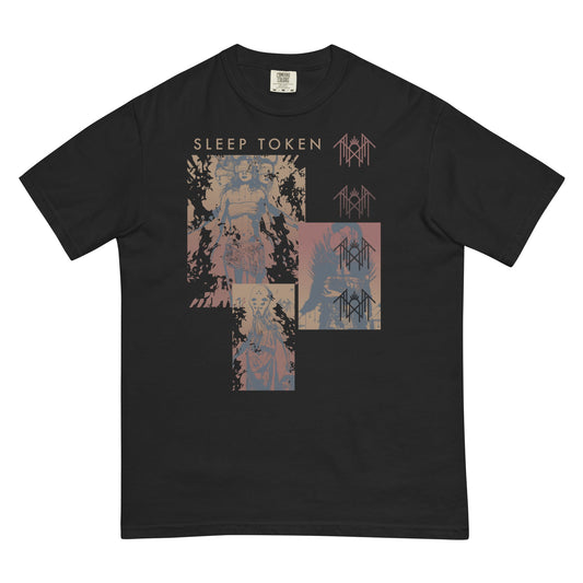 Sleep Token Multi Hit Mineral Wash T-Shirt