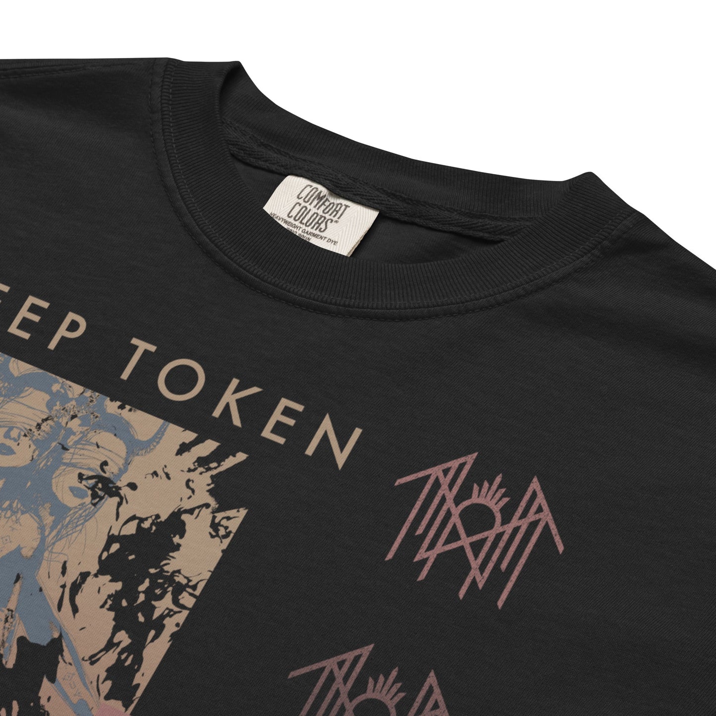 Sleep Token Multi Hit Mineral Wash T-Shirt