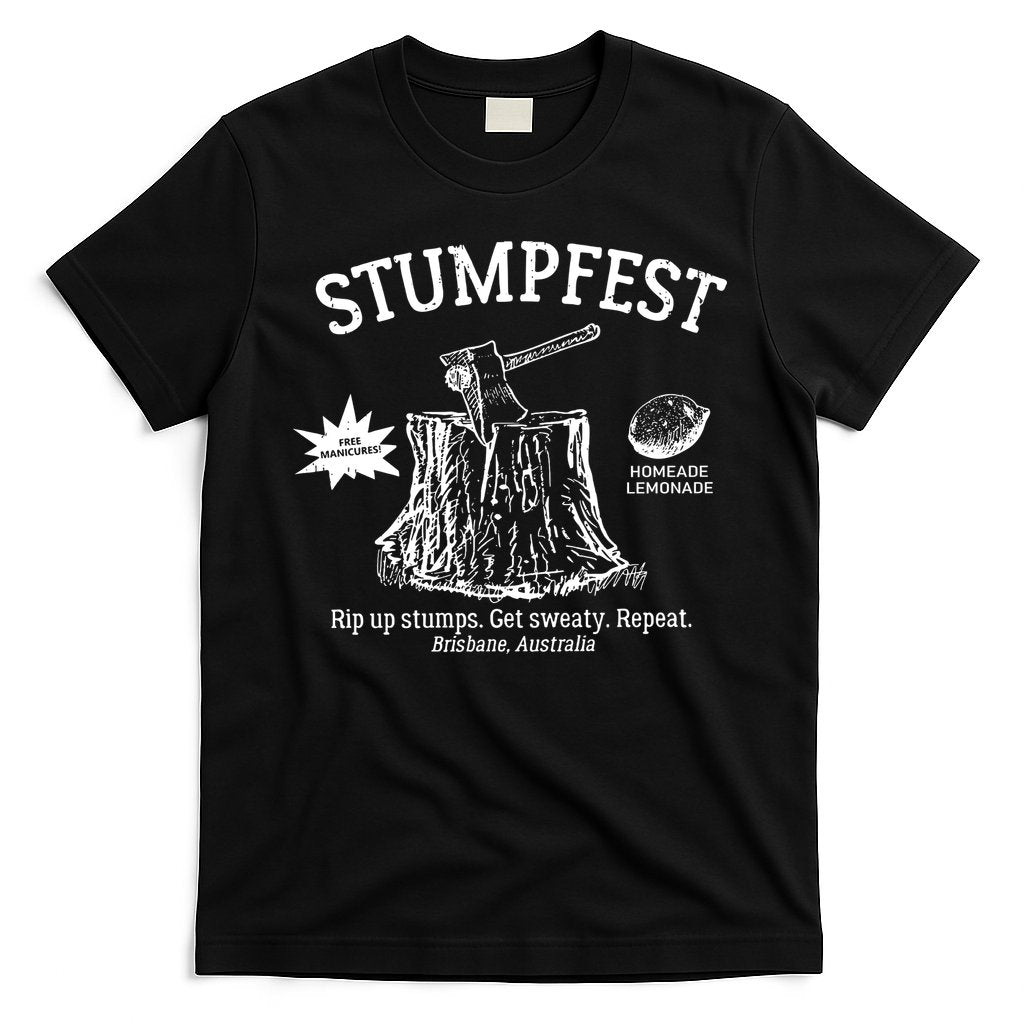 Stumpfest Sketch Stumpfest Brisbane Australia Vintage T-Shirt