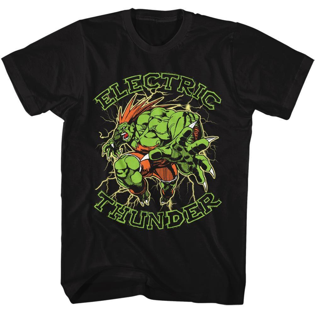Street Fighter Electric Thunder Boyfriend Tee