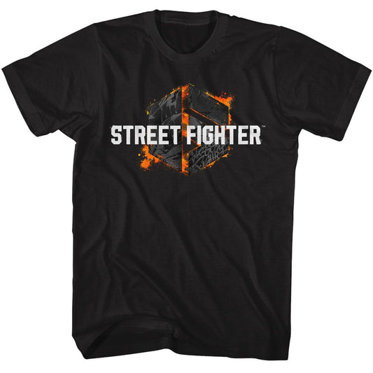 Street Fighter - Grafitti Logo Boyfriend Tee