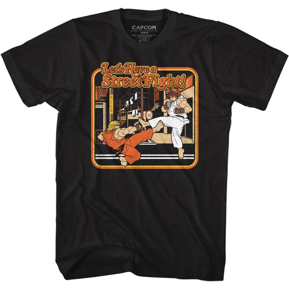 Street Fighter Storybook Style Boyfriend Tee