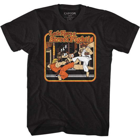 Street Fighter Storybook Style Boyfriend Tee