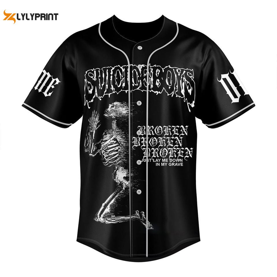 Suicideboy 2023 Tour Baseball Jersey, Suicideboy Grey Day 2023 Tour Shirt - lylyprint.com