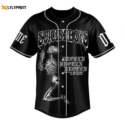 Suicideboy 2023 Tour Baseball Jersey, Suicideboy Grey Day 2023 Tour Shirt - lylyprint.com