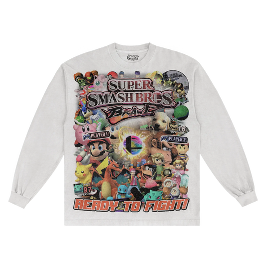 Super Smash Bros. Brawl Classic Long Sleeved Tee