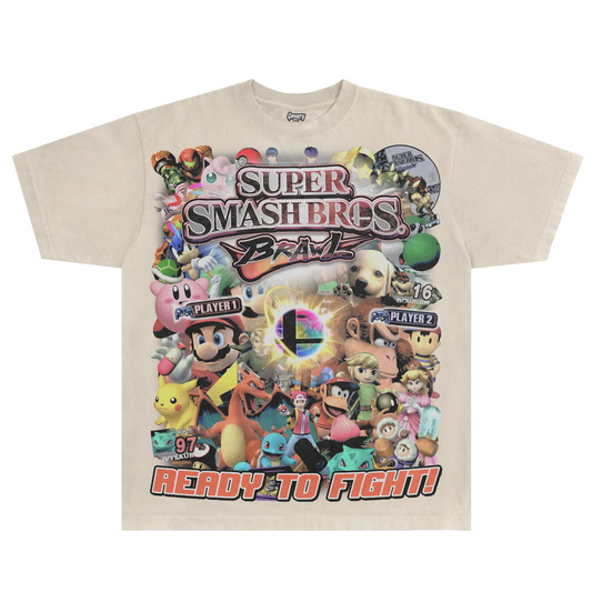 Super Smash Bros. Brawl Classic Tee Style003