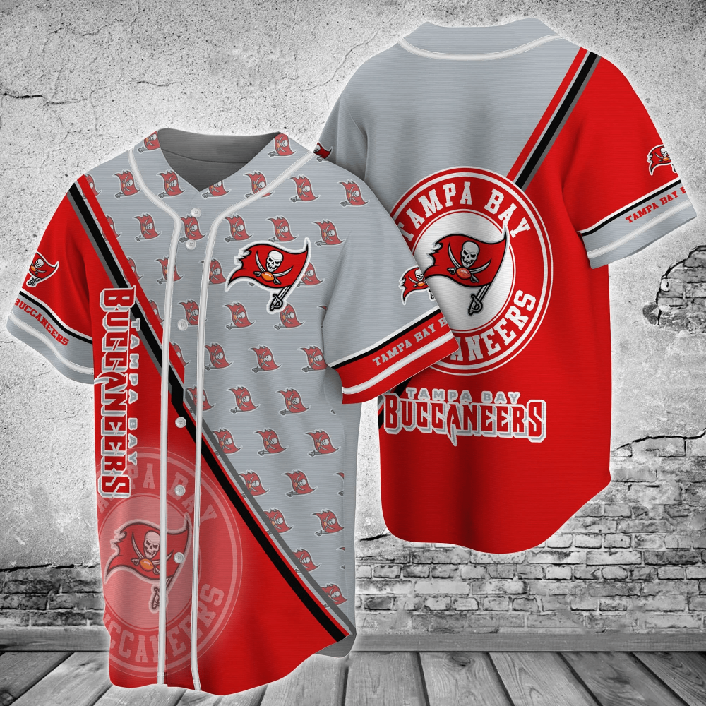 Tampa Bay Buccaneers Classic Baseball Jersey Shirt - Aopprinter