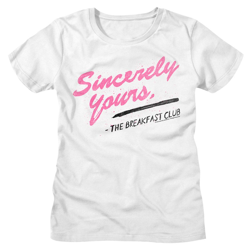 The Breakfast Club - Breakfast Club Sincerely Yours T-Shirt