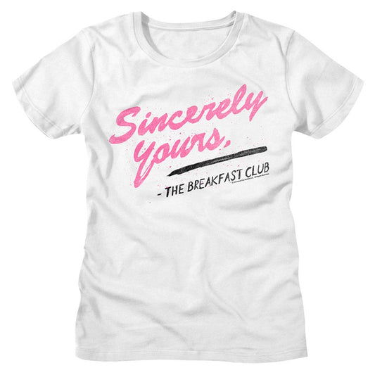 The Breakfast Club - Breakfast Club Sincerely Yours T-Shirt