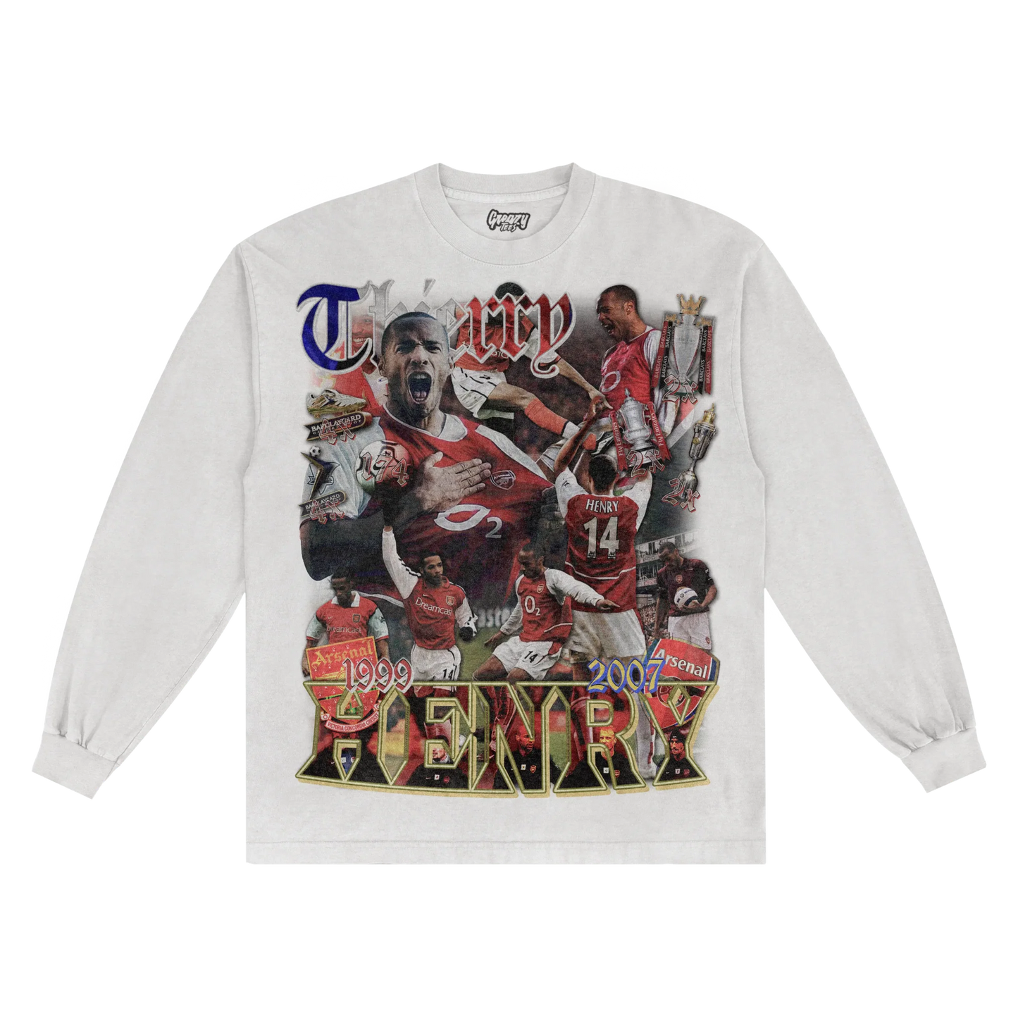 Thierry Henry Classic Long Sleeved Tee