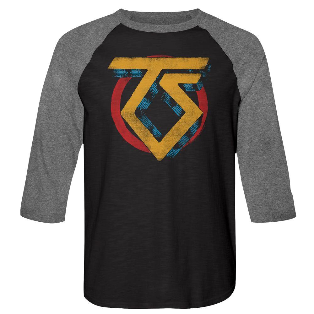 Twisted Sister Vintage Ts Logo Baseball Shirt