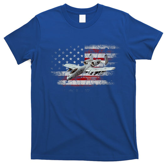 US Military Jet A10 Warthog US Warplane Fighter Jet Vintage T-Shirt