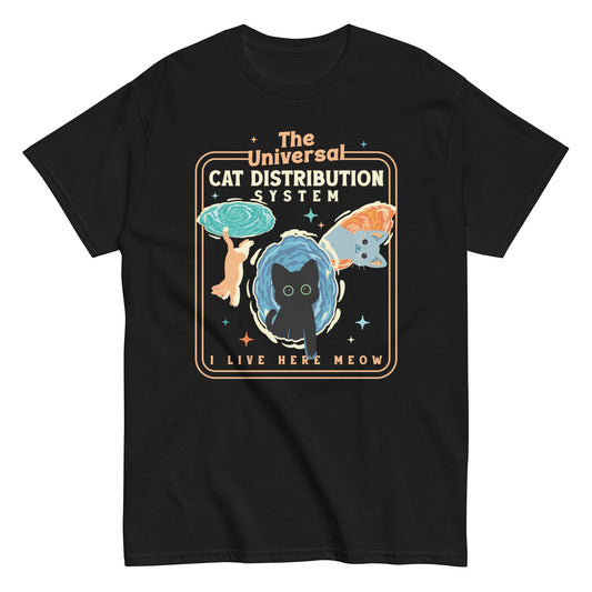 The Universal Cat Distribution System Men's Classic Tee