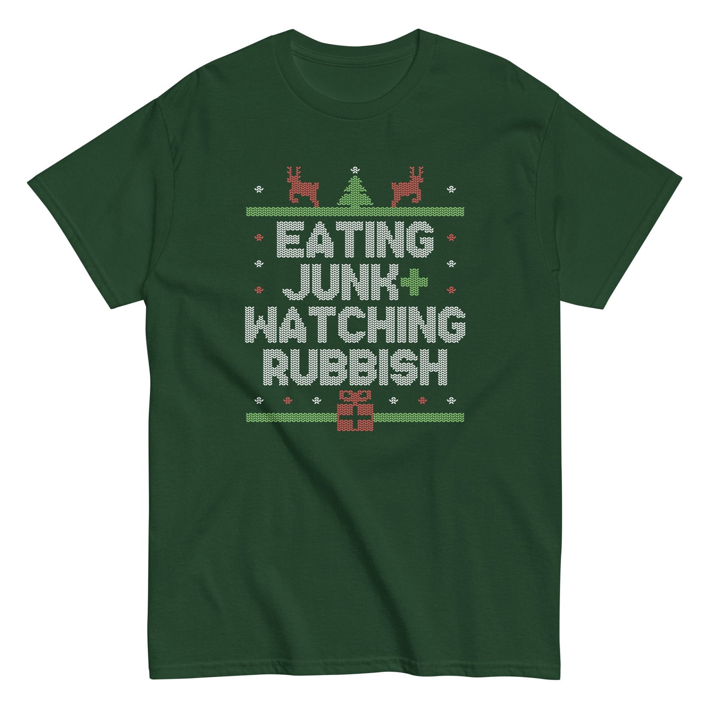 Eating Junk And Watching Rubbish Men's Classic Tee
