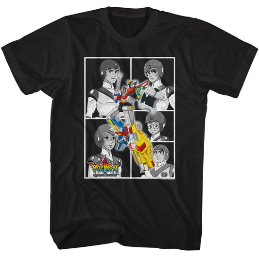 Voltron - BW Boxes T-Shirt