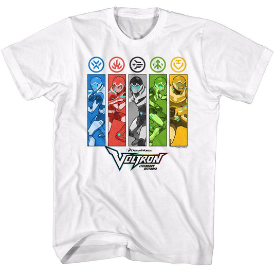 Voltron - Rectangles And Icons Boyfriend Tee