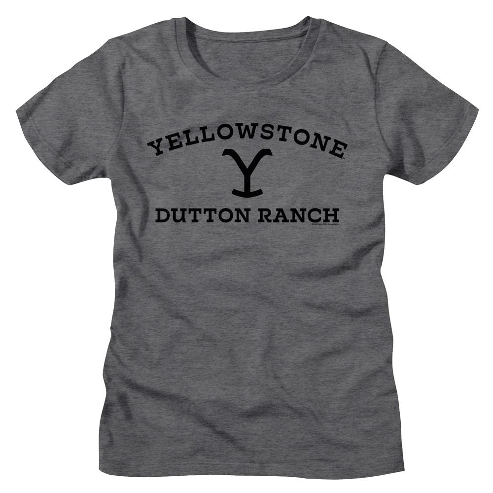 Yellowstone - Dark Logo Womens T-Shirt