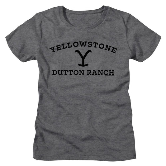 Yellowstone - Dark Logo Womens T-Shirt